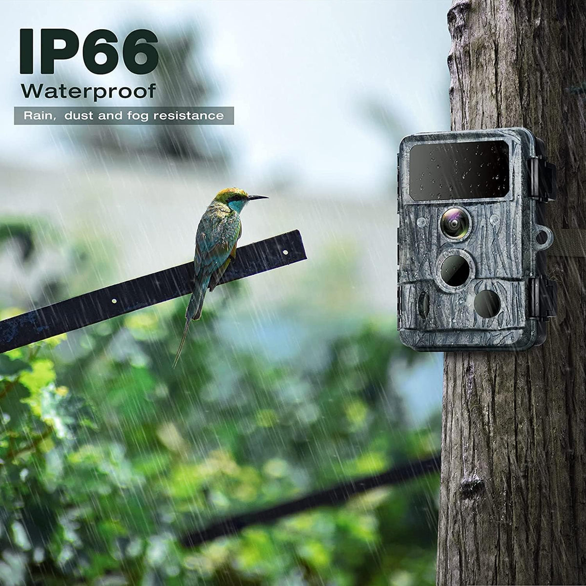 4K Trail Camera with 940nm No Glow Night Vision I707564