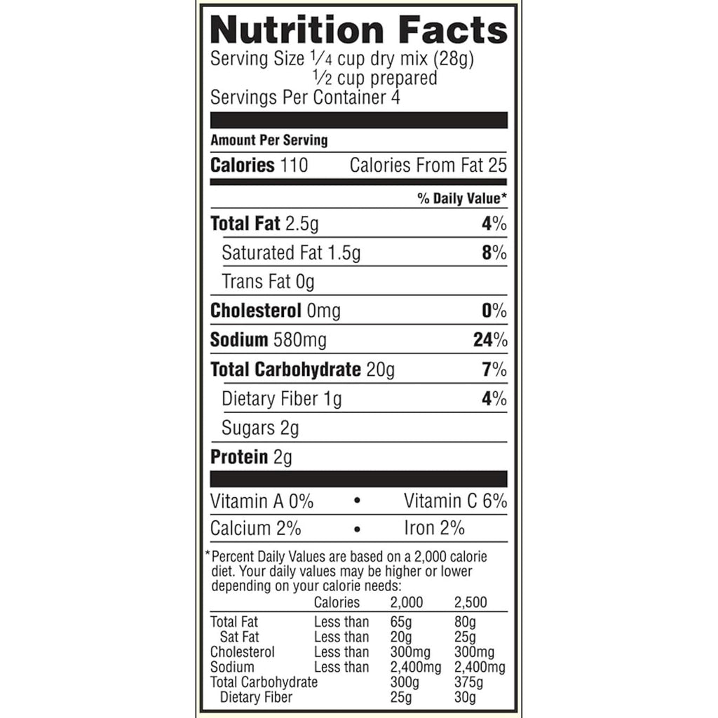Instant Mashed Potatoes Variety Four Pack O661