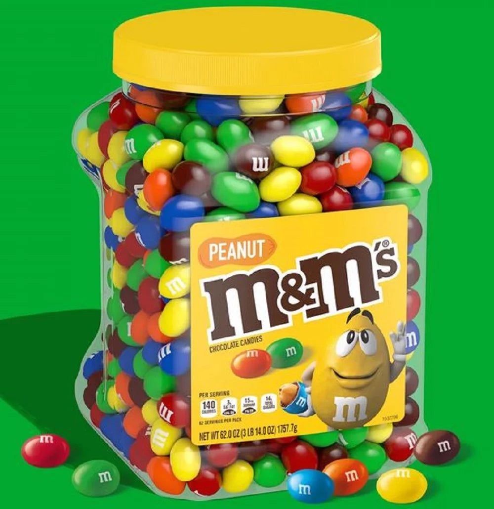 62 Ounce Peanut Chocolate Candies X2111
