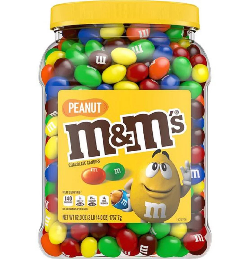62 Ounce Peanut Chocolate Candies X2111