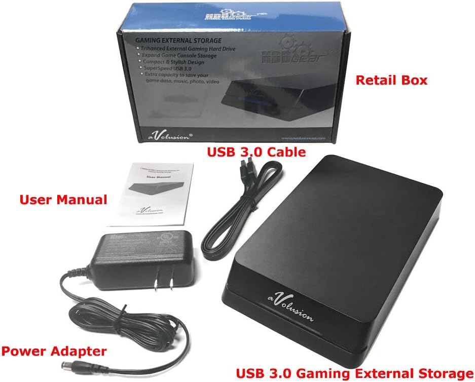 6TB 7200RPM USB 3.0 External Hard Drive A2037