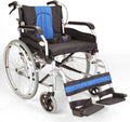 Lightweight Aluminium Folding Self Propel Wheelchair With 20-Inch Extra Wide Seat H878