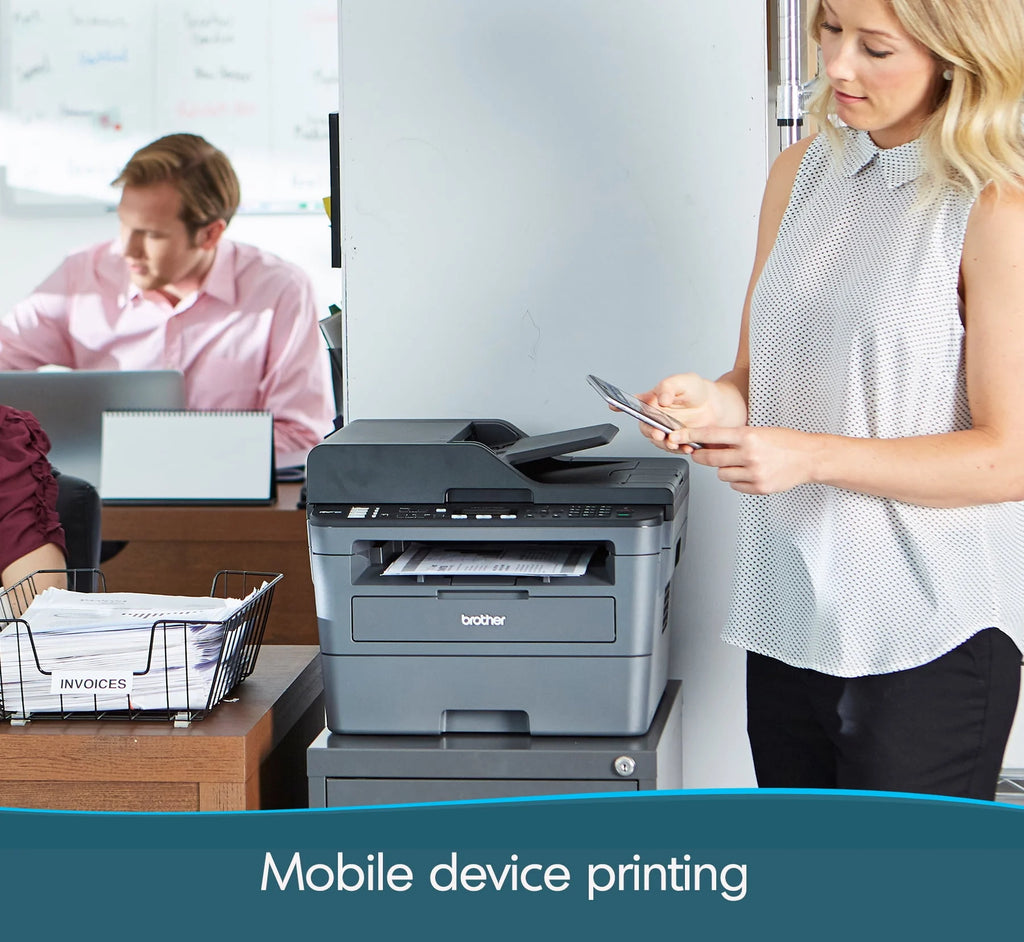Monochrome Laser All-in-One Printer with Duplex Printing and Wireless Connectivity T6037
