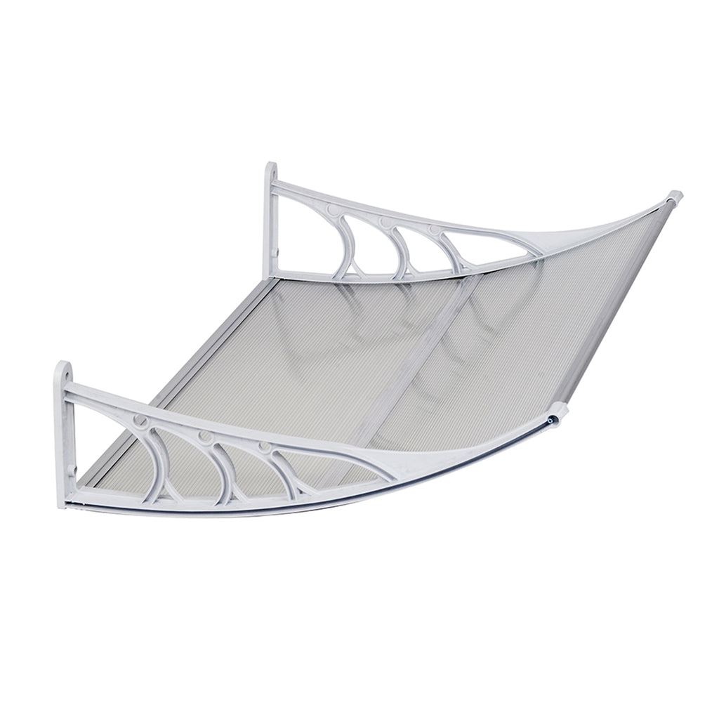 40''x32'' Clear Polycarbonate Window Awning Canopy P570385