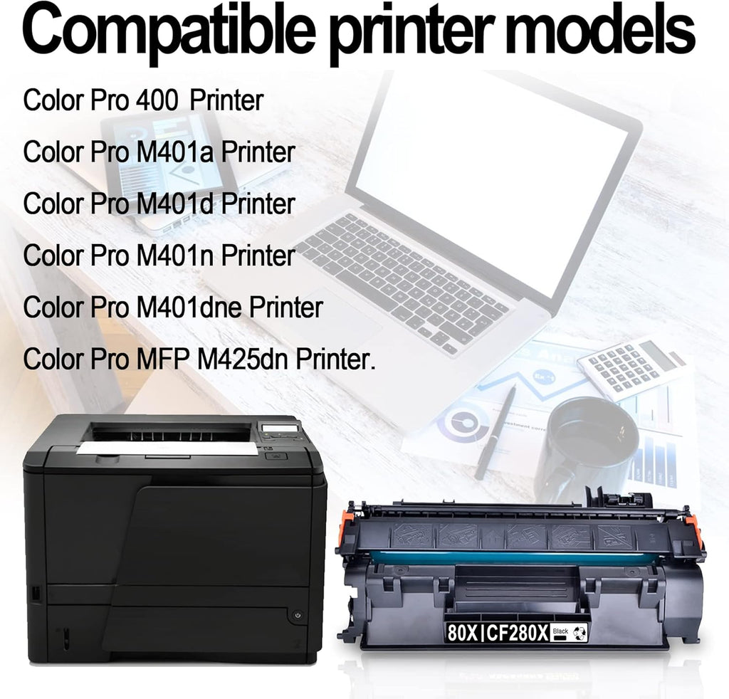 Compatible Toner Cartridge 80X 5 Pack Black K12231