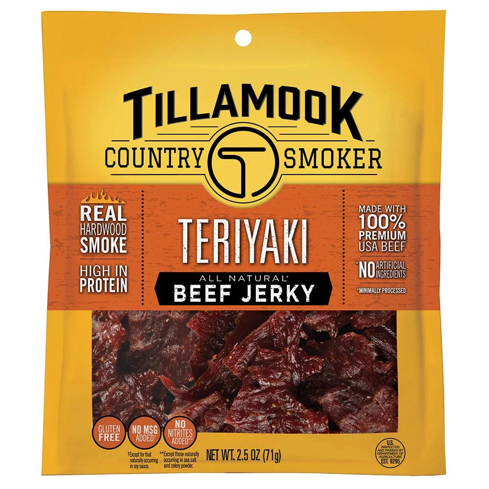 All Natural Teriyaki Beef Jerky (Pack of 2) Z5715