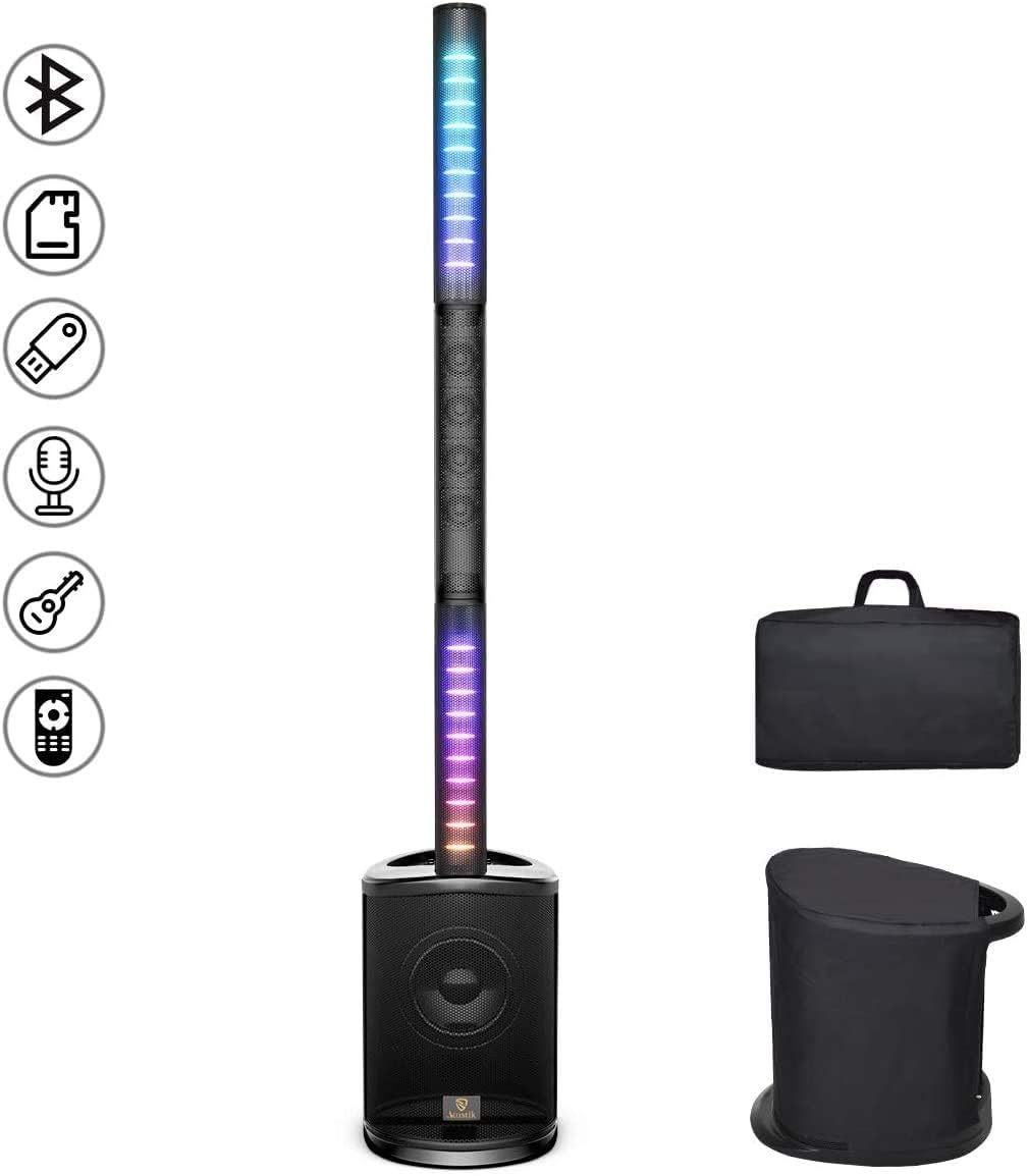 Portable Line Array Column Speaker with 8 Inch Subwoofer X2857