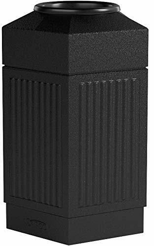 Black 30.1 gal Outdoor Trash Can J9407