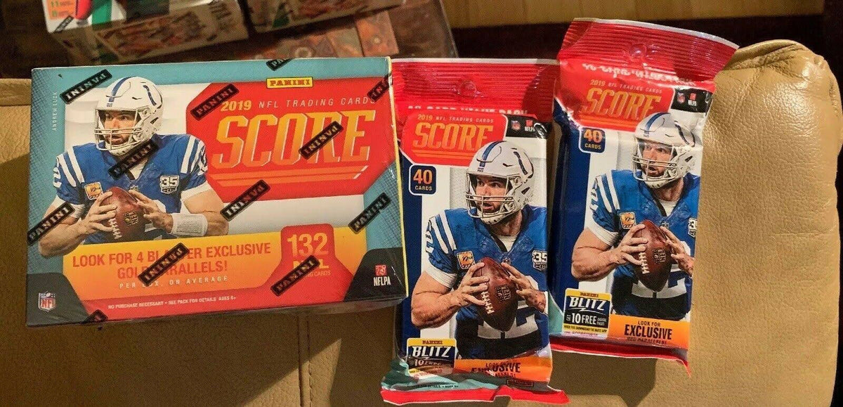 2019 Score Football Trading Card Blaster Box S418601
