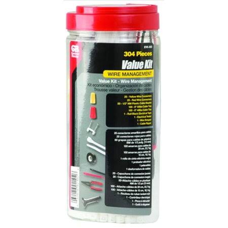 304 Piece Electrical Wire Project Management Value Kit F640