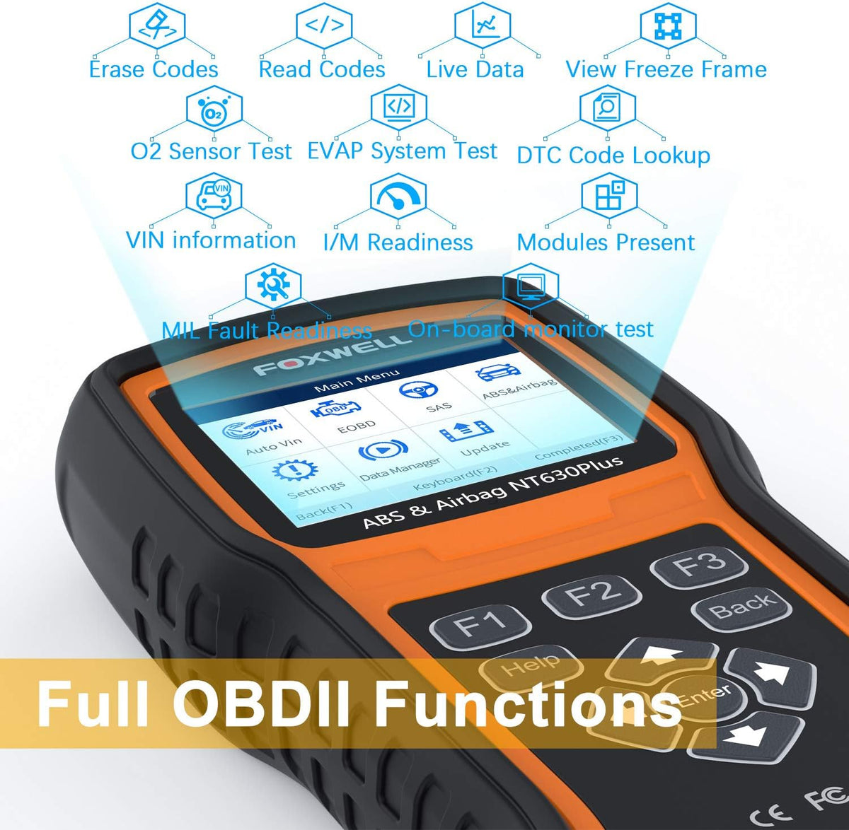 ABS SRS Airbag Diagnostic Tool S856
