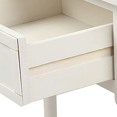 Ivory 2 Drawer Wood Console Table C69952