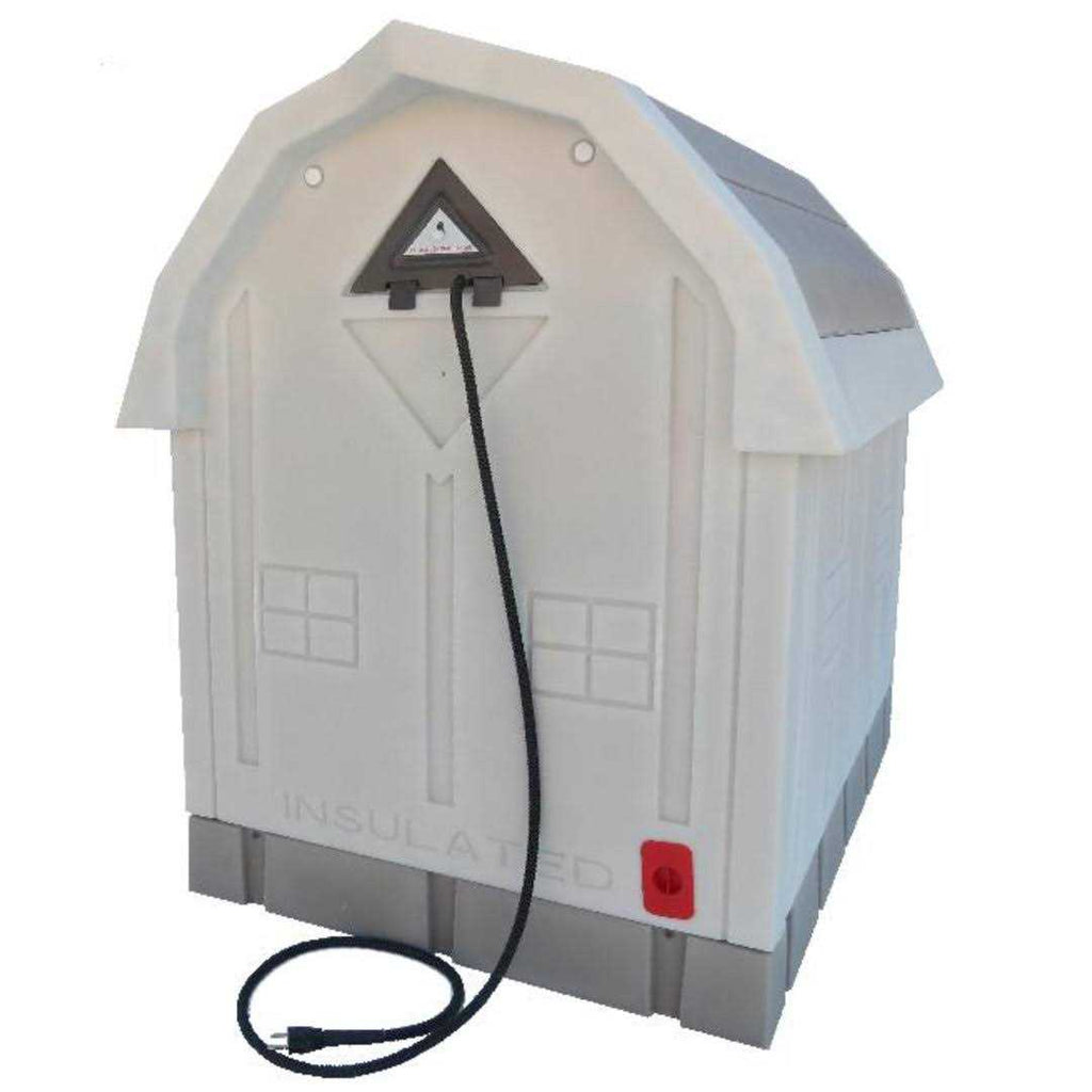 Insulated Dog House with Central Heater N80417