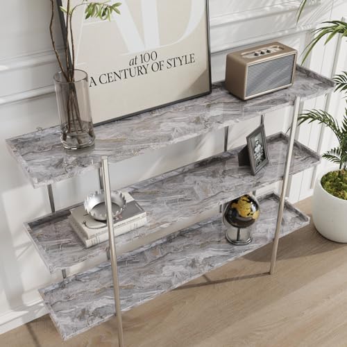 Glossy Beige Silver Marble Self Adhesive Vinyl Roll Wallpaper A6367