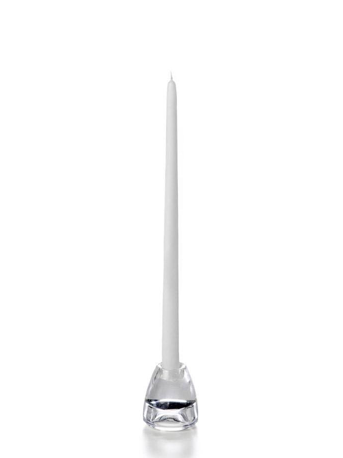 Set of 144 White Taper Candles 15x22 X1822
