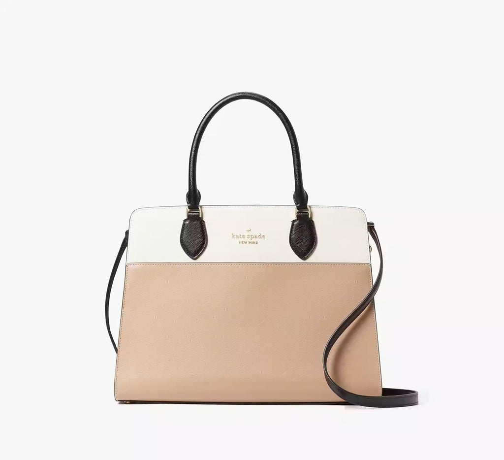 Large Satchel Handbag (Toasted Hazelnut Multi) C2072
