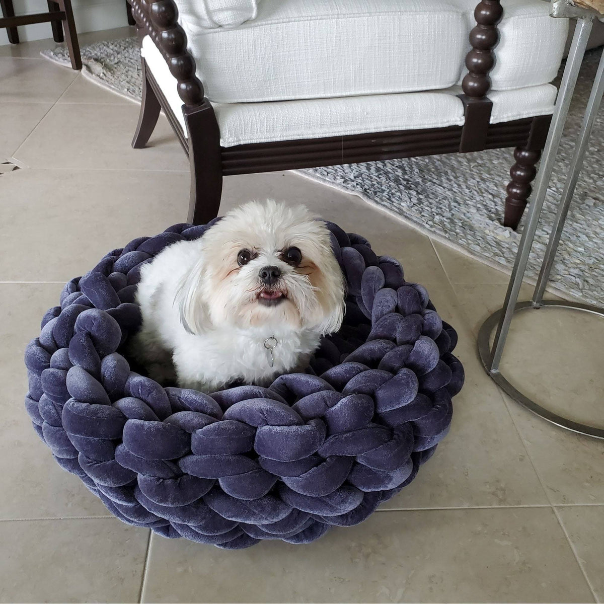 Velvet Dog or Cat Pet Bed B2499