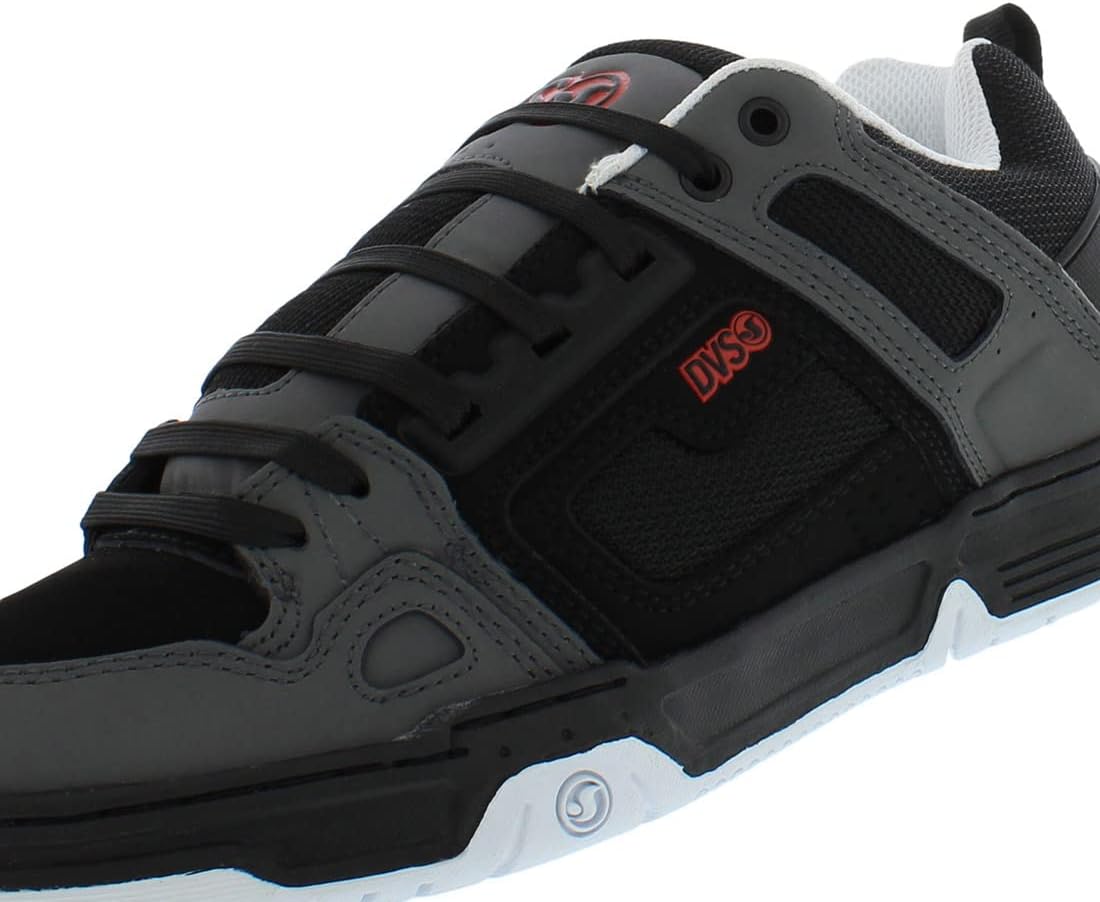 Men's Comanche Skate Black Charcoal Red Nubuck Y620154