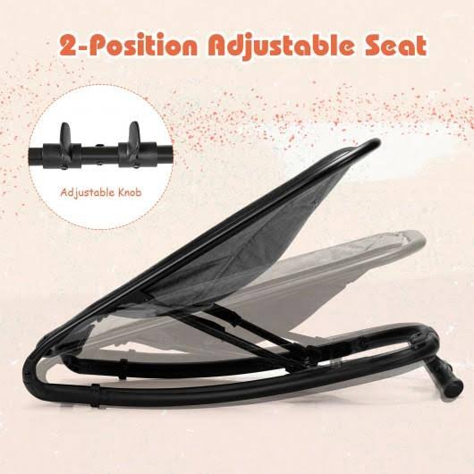 Gray Adjustable Baby Bouncer and Rocker K445