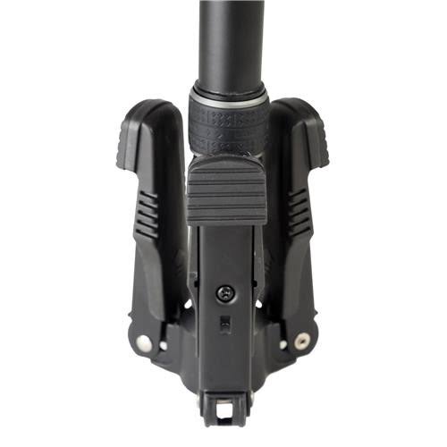 Aluminum Monopod with 2-Way Pan Head, 8.8 lbs Capacity, 64 inch Height, Black/Gray C814307