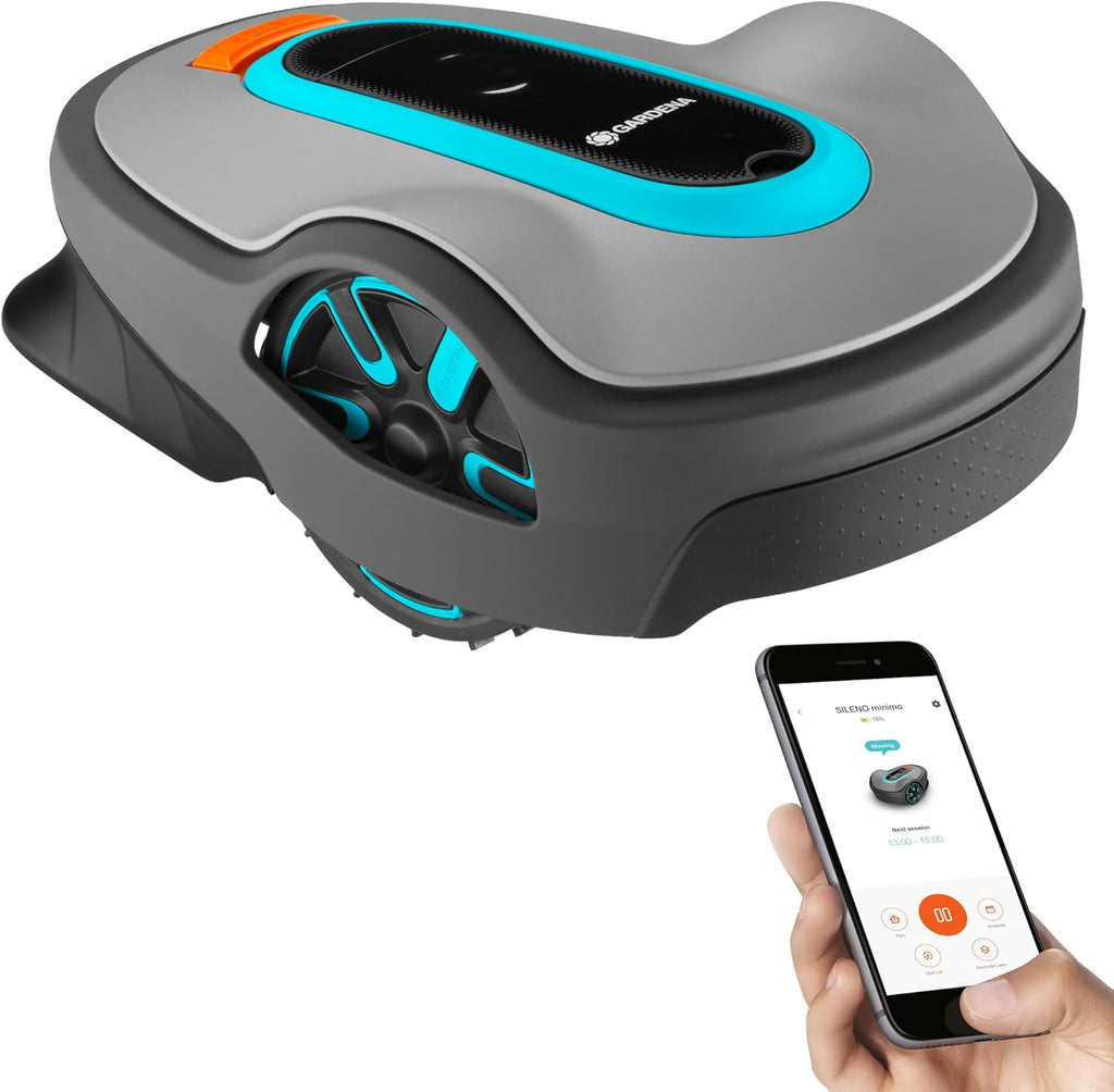 Grey Robotic Lawn Mower E489