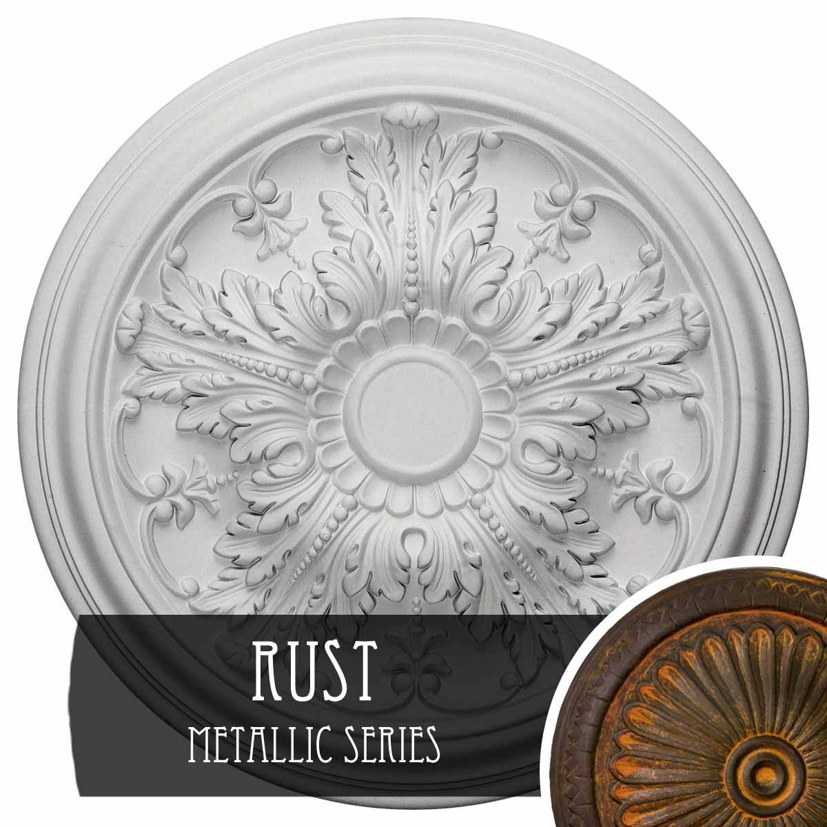 Hand-Painted Ceiling Medallion C26940