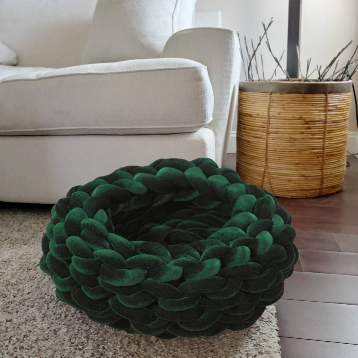 Velvet Dog or Cat Pet Bed B2499
