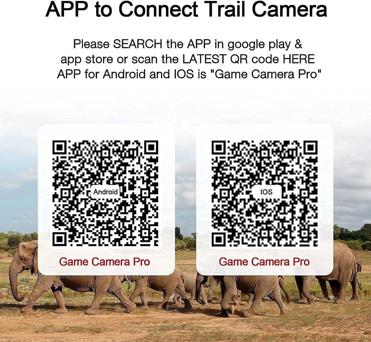 4K Trail Camera with 940nm No Glow Night Vision I707564