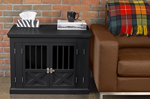 White Triple Door Medium Dog Crate S80334