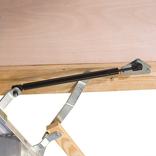 Aluminum Attic Ladder, 375 Pound Load Capacity, 22-1/2 x 54" Z7429