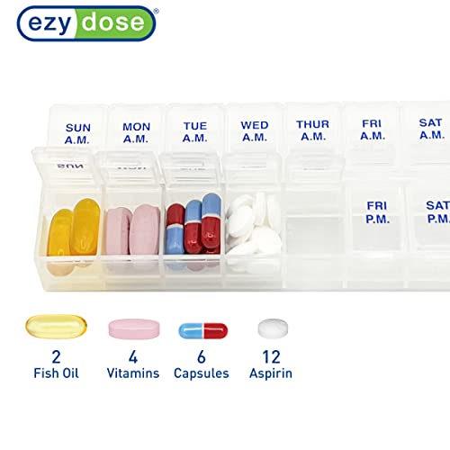 Weekly 7-Day AM/PM Pill Organizer M1797