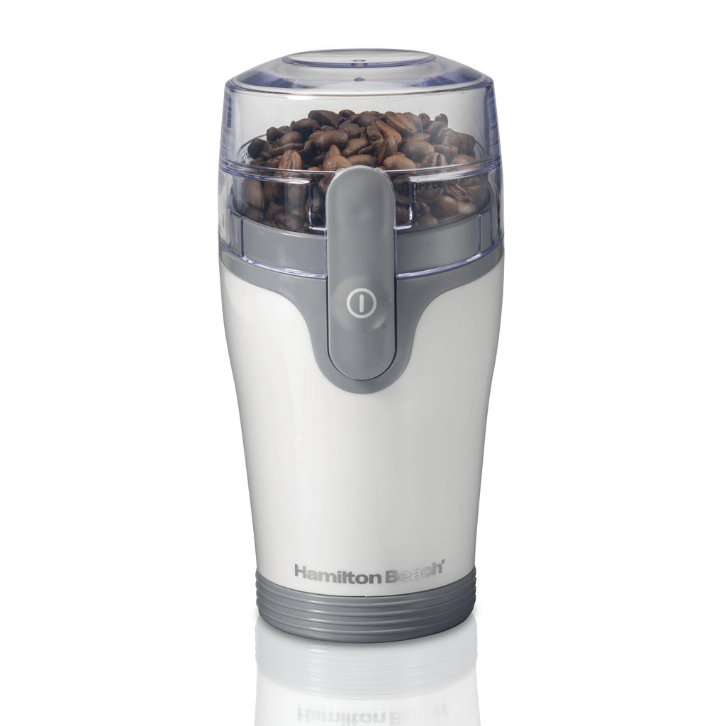 White with Gray Accents Coffee and Spice Grinder O2382