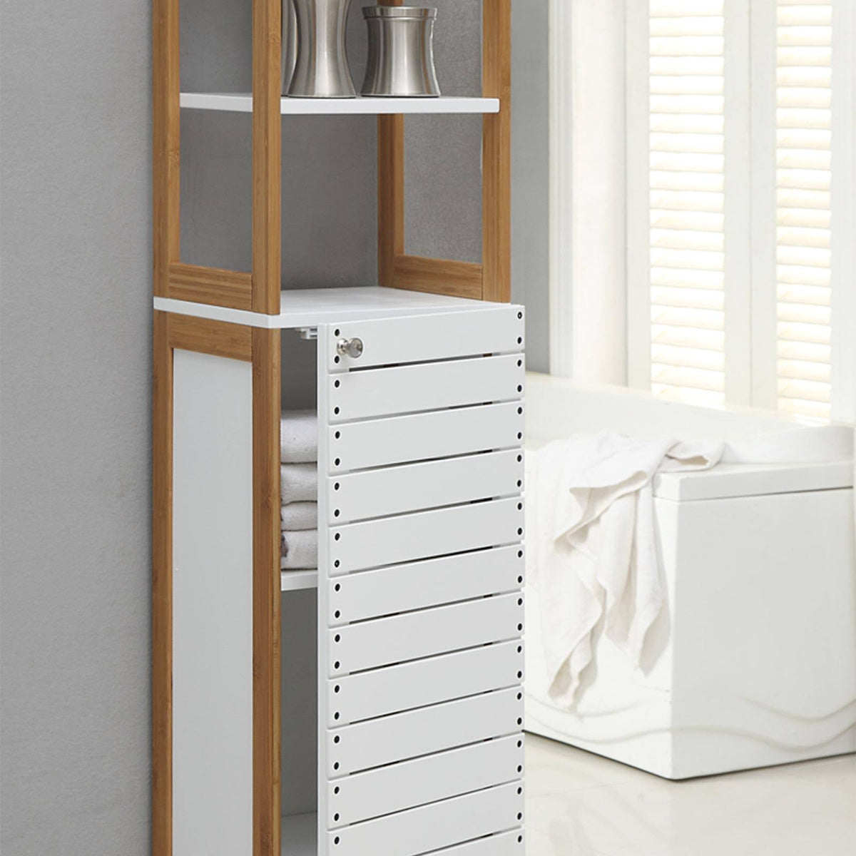 White High Cabinet M898