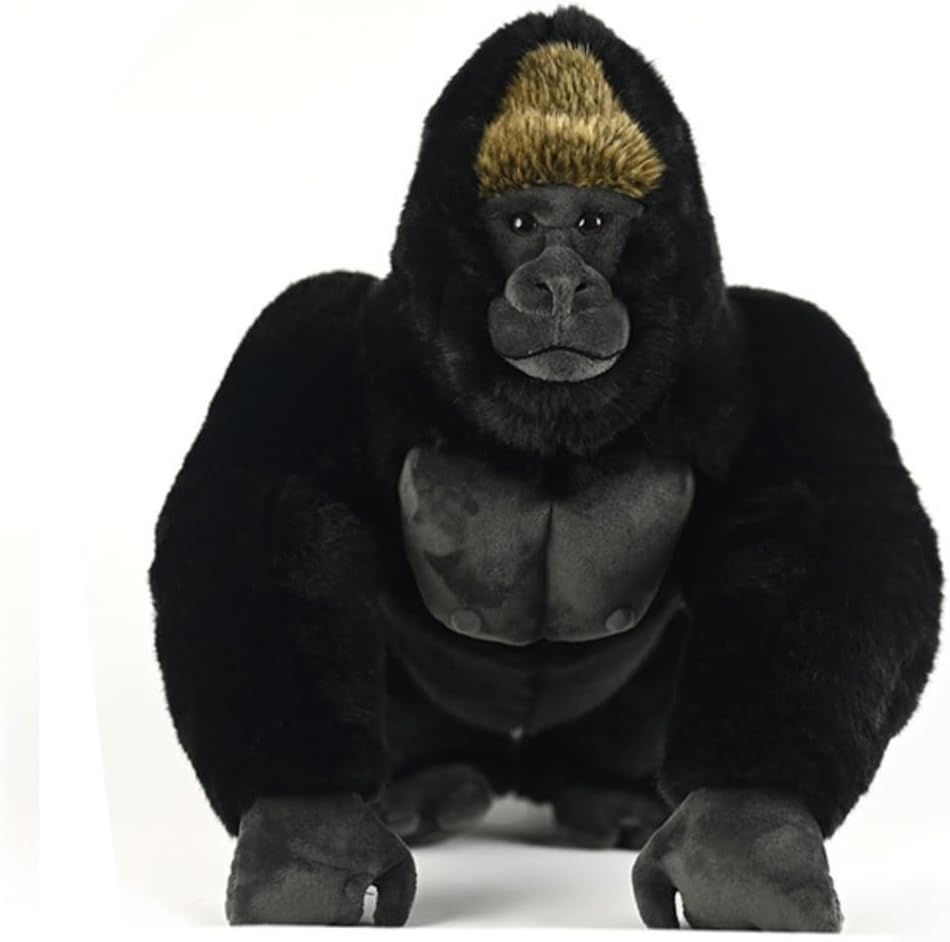 15'' Realistic Gorilla Plush Stuffed Animal H801