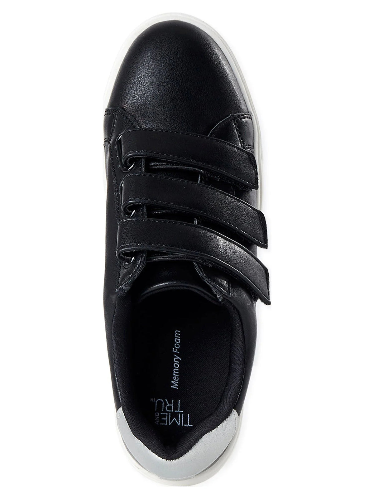 Women's Three Strap Velcro Fashion Sneaker W49311
