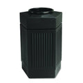 Black 30.1 gal Outdoor Trash Can J9407