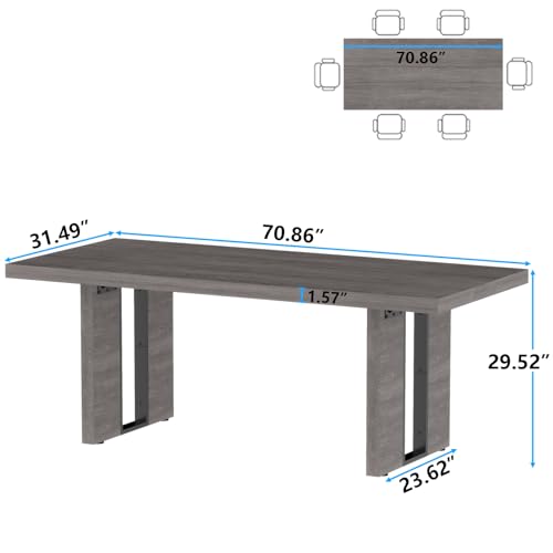 Rustic Farmhouse Rectangle Dining Table L476565