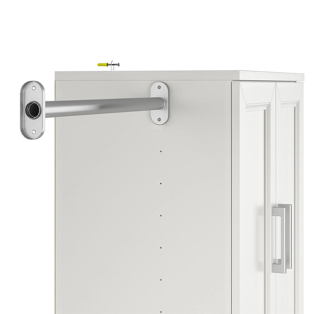 3 Drawer White Closet Storage U924405