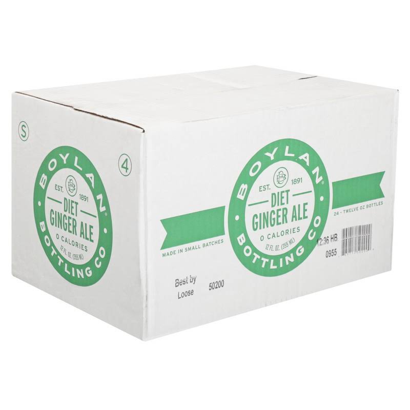 Diet Ginger Ale 6-4-12 Fluid Ounce H37550