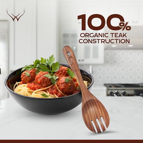 Wooden Spoons and Spatulas 6-Piece Non-Stick Cookware E81821