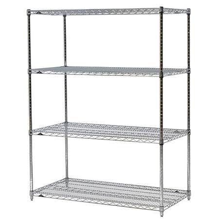 Stainless Steel Shelf Back Rail H950