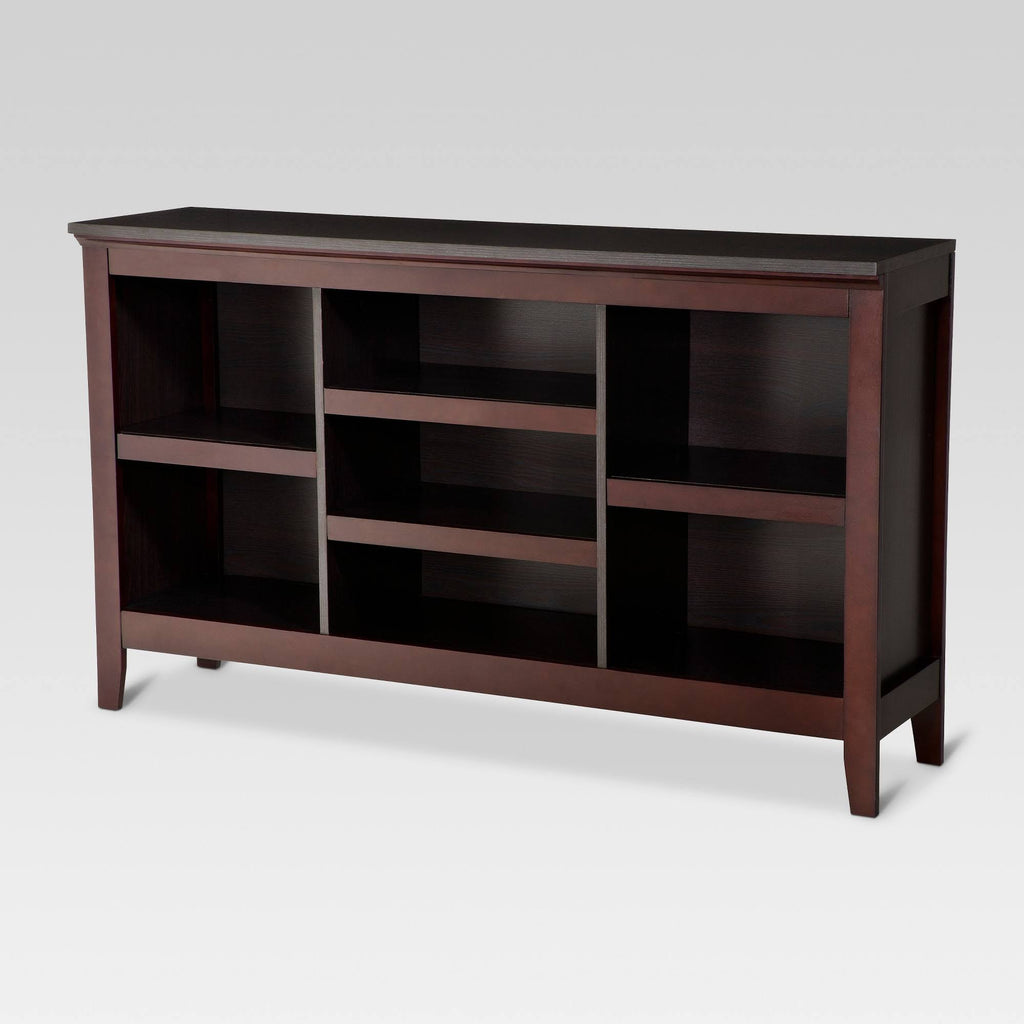 32x22 Espresso Bookcase with Adjustable Shelves Z3896