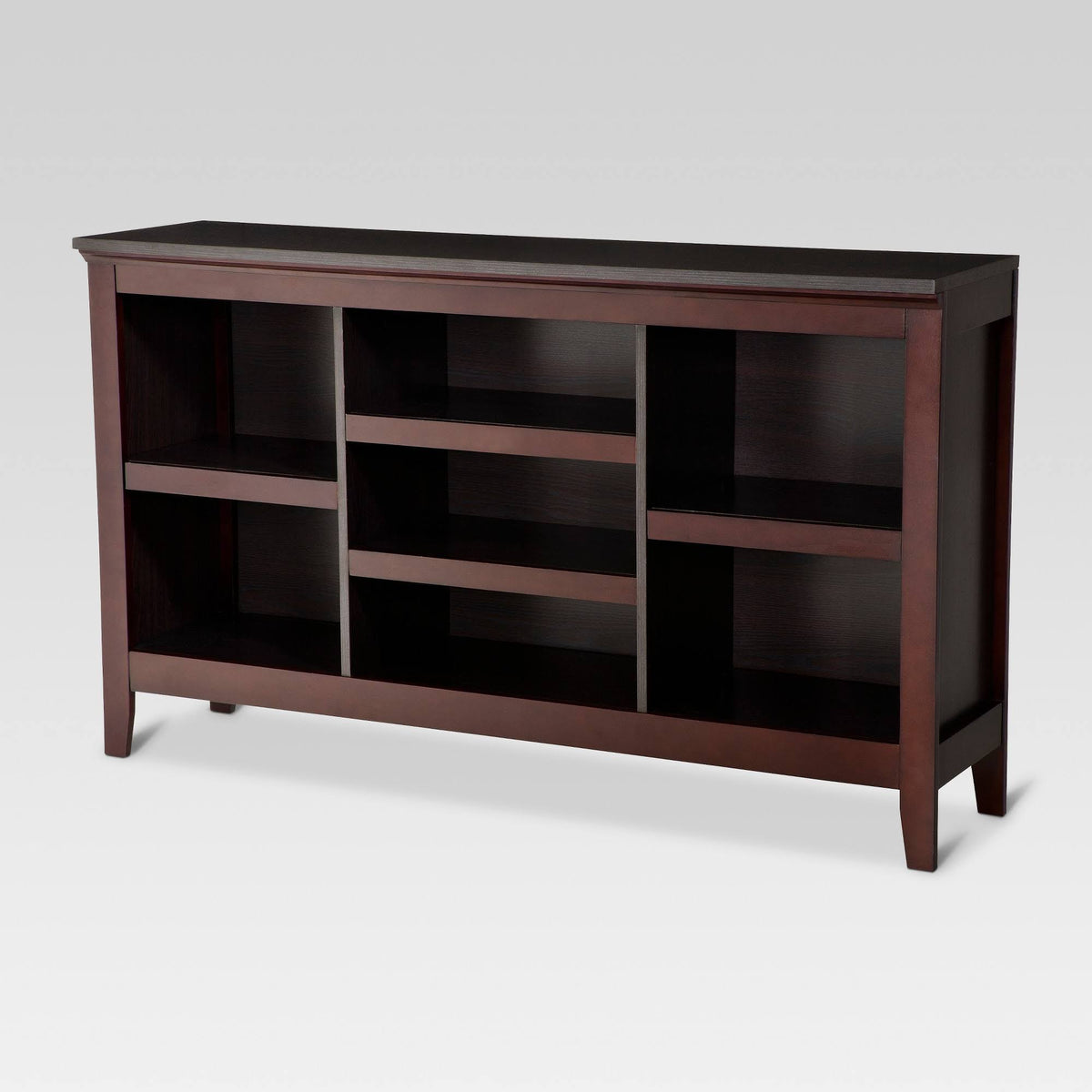32x22 Espresso Bookcase with Adjustable Shelves Z3896