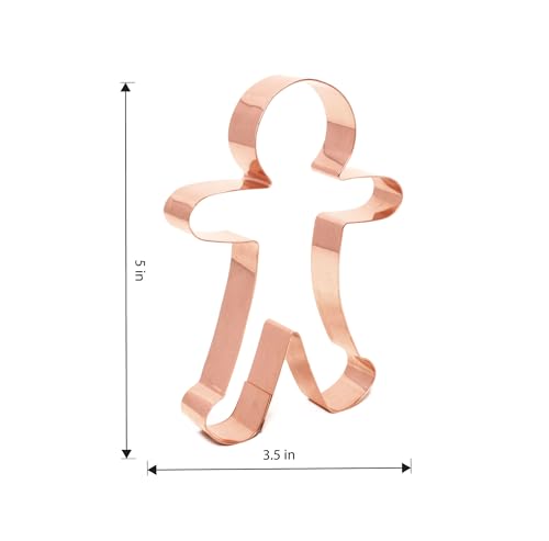 Gingerbread Man Cookie Cutter 5 Inch V58343