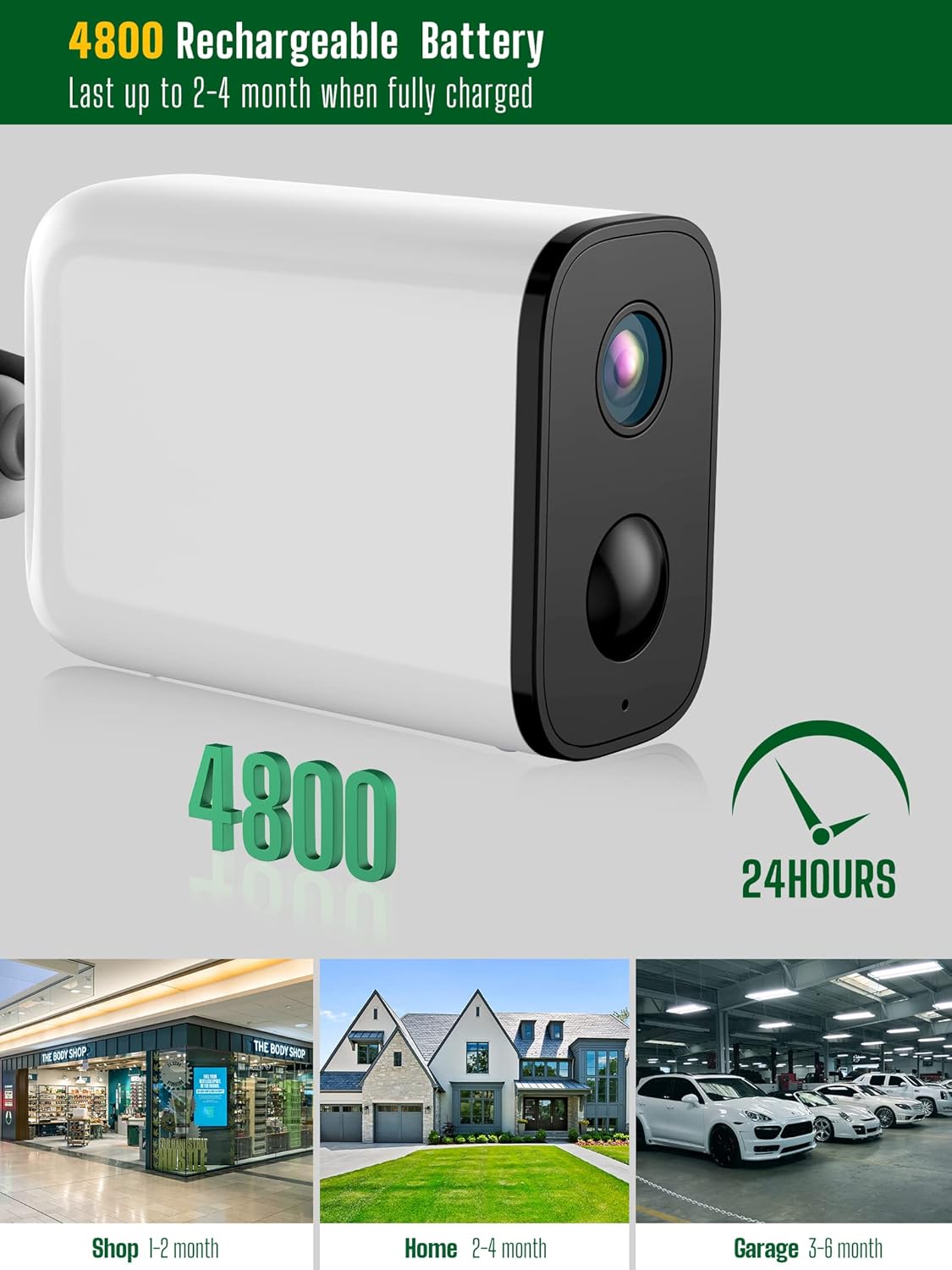 1080P Wireless Security Camera with Night Vision G6535