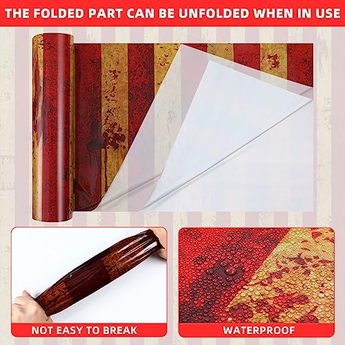 100 Ft Halloween Carnival Tablecloth Roll L48422