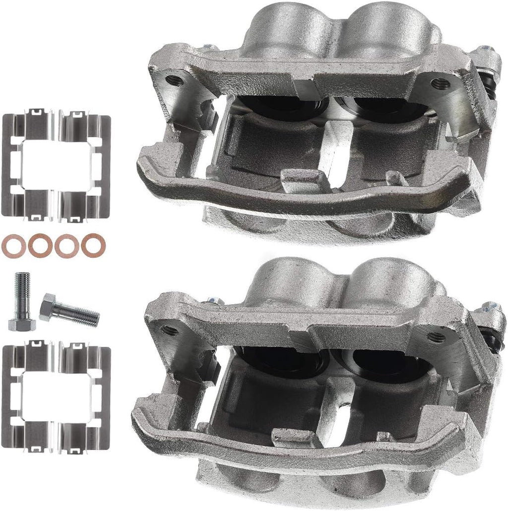 Disc Brake Caliper Assembly with Bracket for Ford F-150 2009 Front Driver T41970