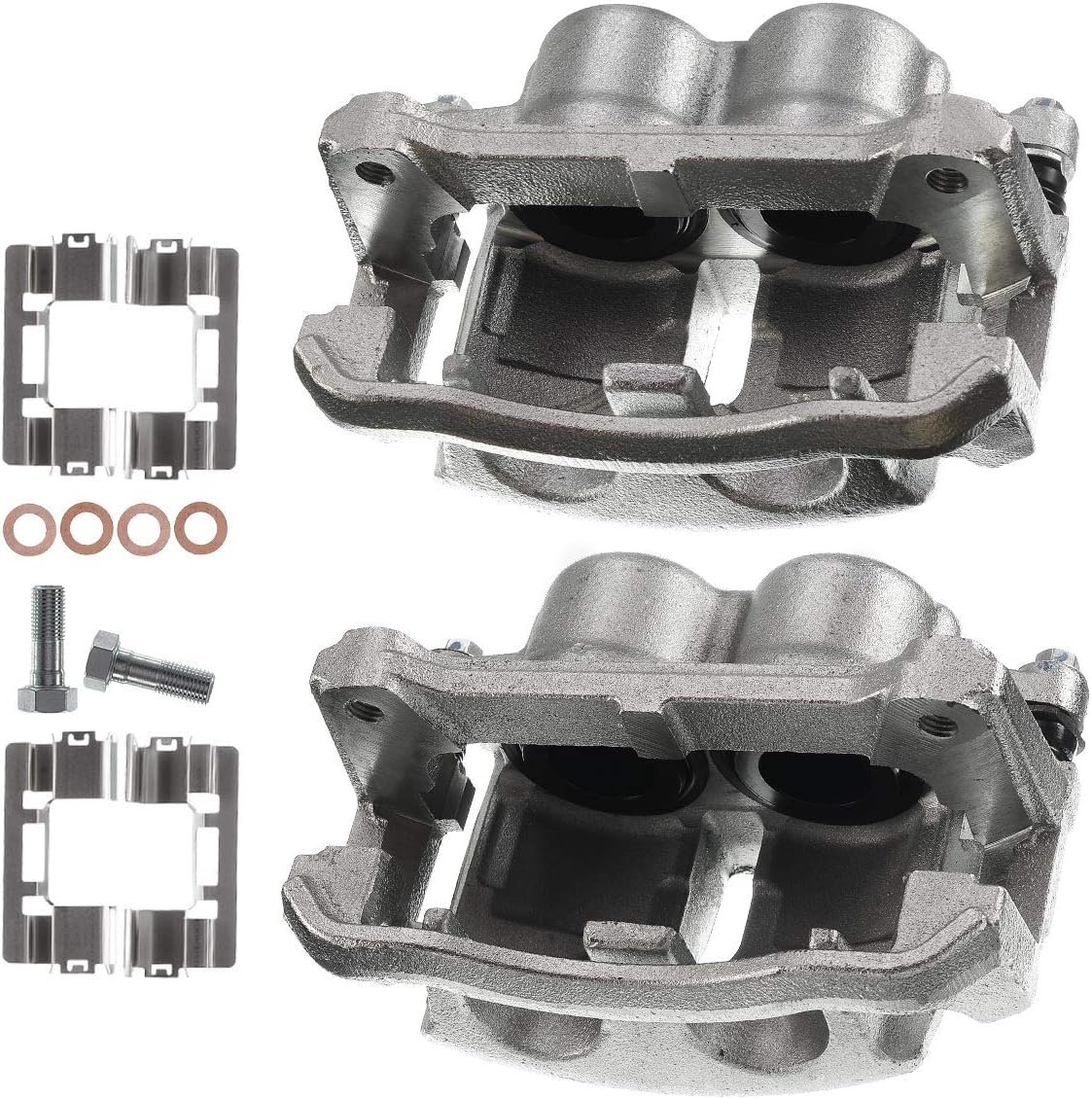Disc Brake Caliper Assembly with Bracket for Ford F-150 2009 Front Driver T41970