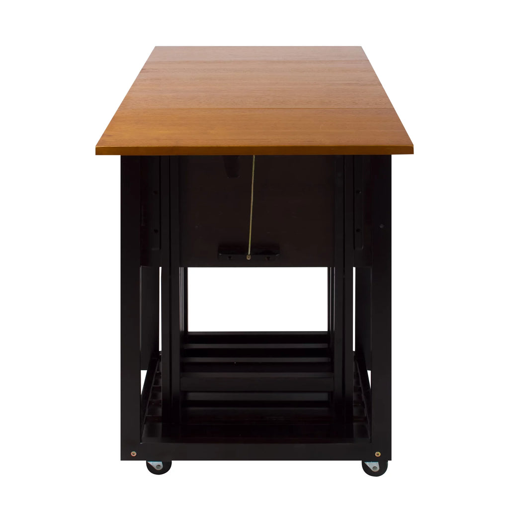 Solid Wood 5-Piece Snack Table Set W3384