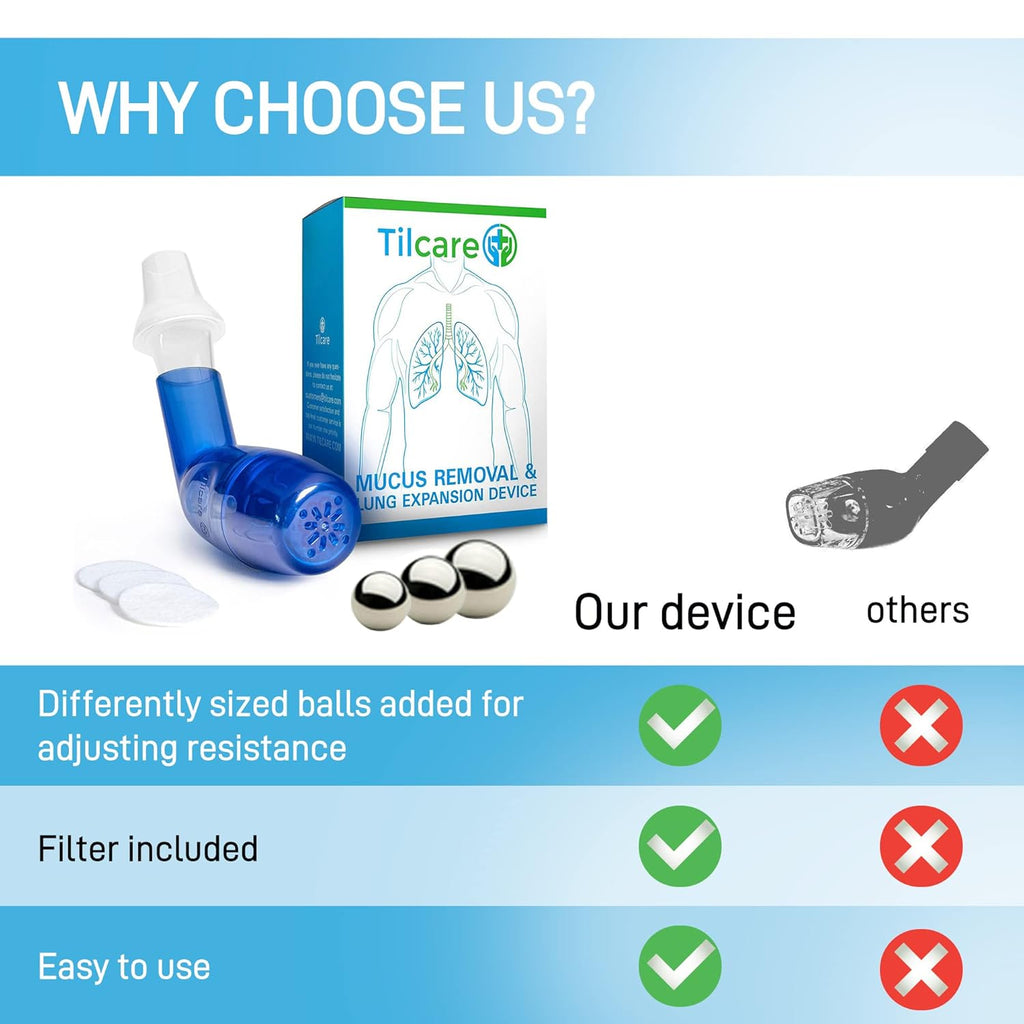 Breathing Lung Expander & Mucus Removal Device T415633